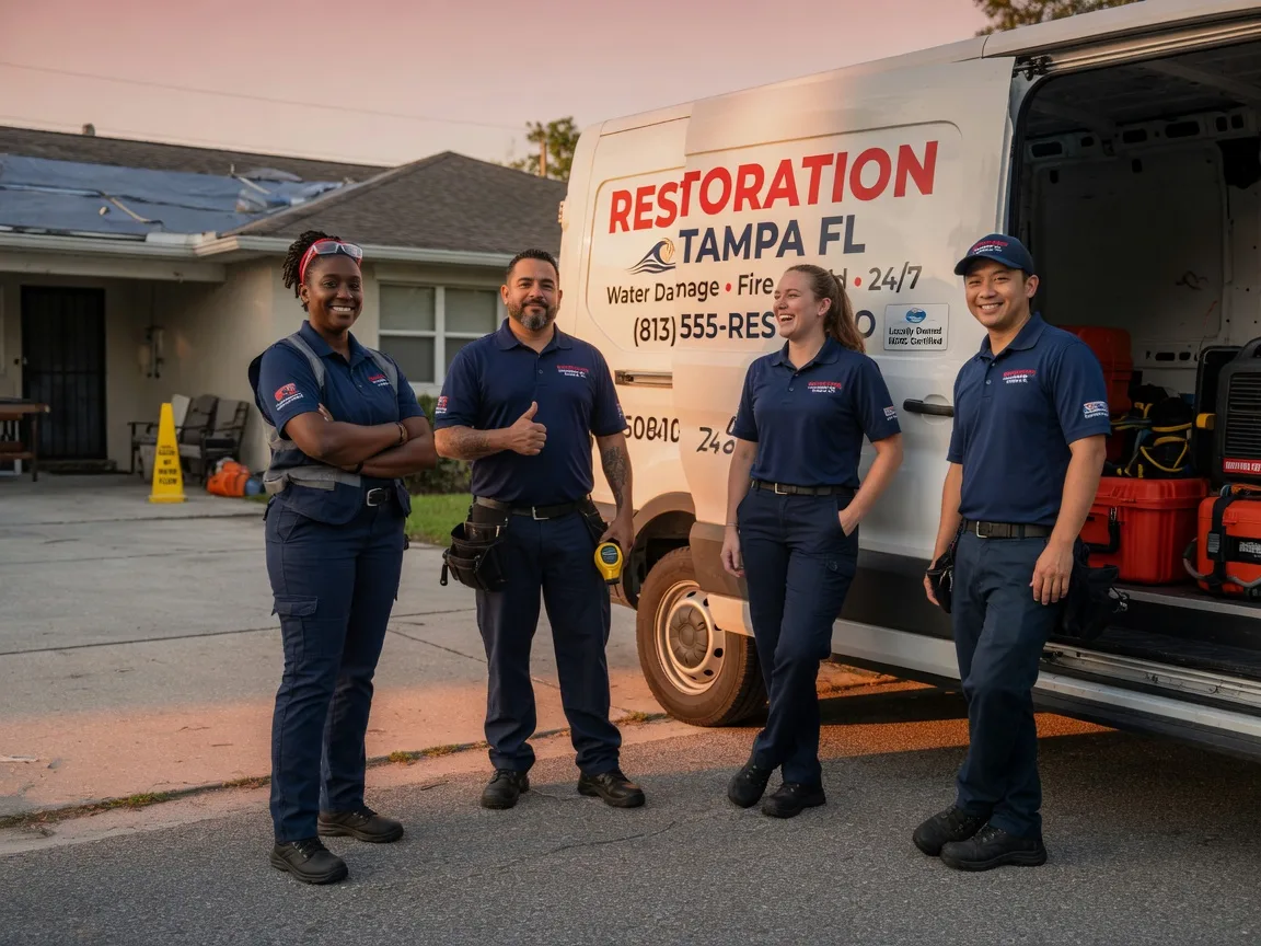 Water Damage Restoration company in Huntington, TX
